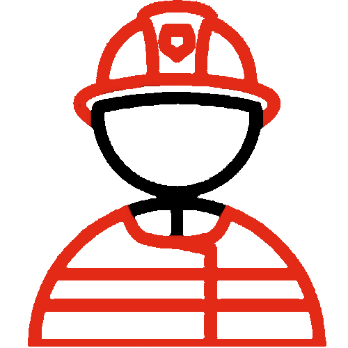 safety gear-red-black safety gear-red-black