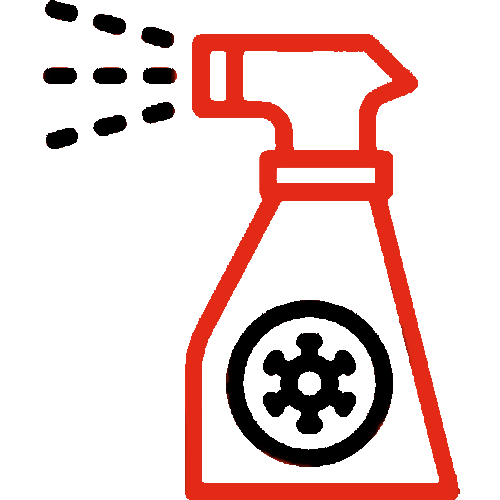 spray bottle-red-black spray bottle-red-black